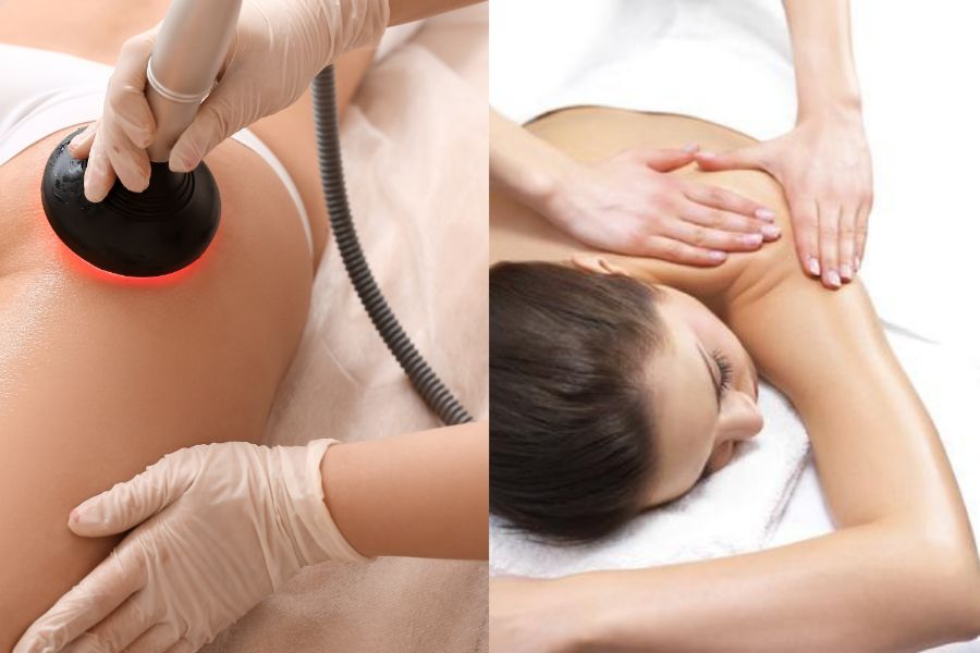 ラジオ波とハンドのダブル施術で深部を温めるボディケア｜ボディケア 岡谷市