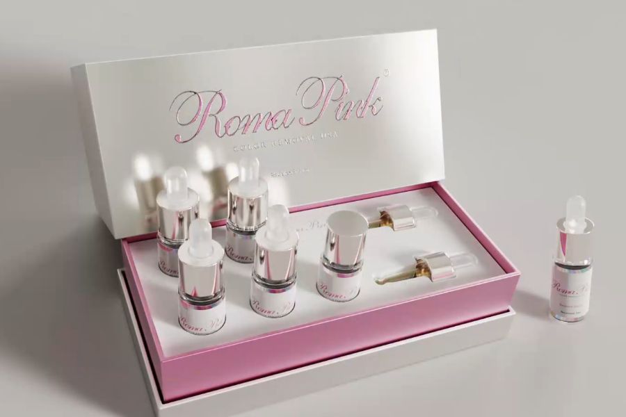 無針・無痛のローマピンク施術の様子|ローマピンク 岡谷市